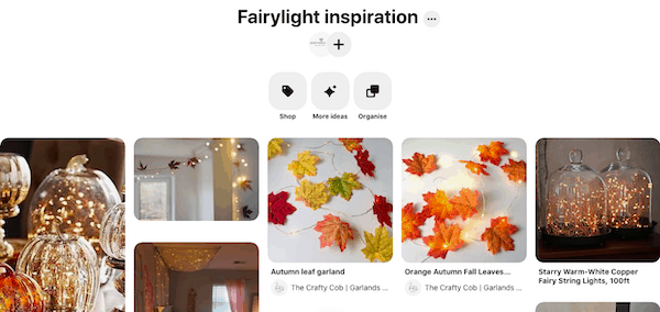 Fairylight Inspiration board on Pinterest