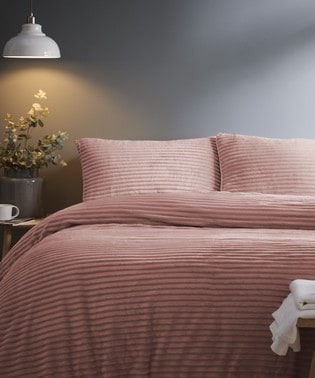 Pink Blush Corded Bedding