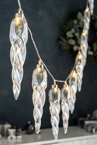 Icicle Hanging String Lights