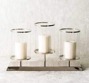 Trio Row Candle Holder