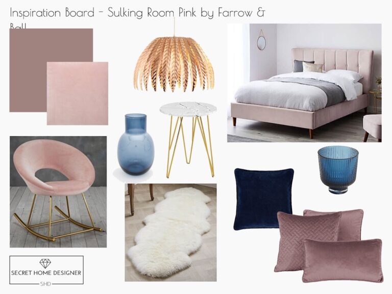 How To Decorate With Sulking Room Pink (No. 295) - Secret Home Designer
