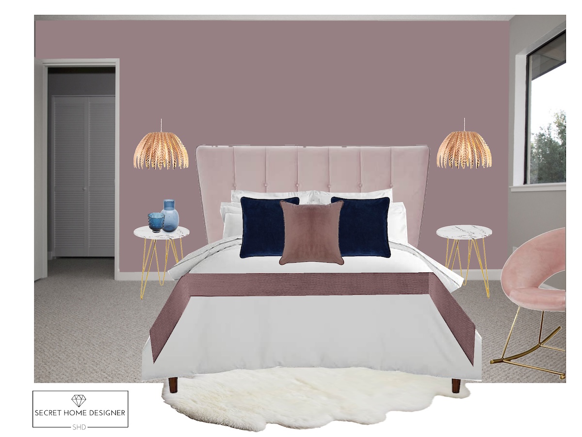 How To Decorate With Sulking Room Pink (No. 295) - Secret Home Designer
