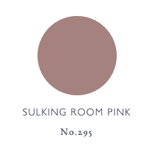 Sulking room pink paint colour swatch
