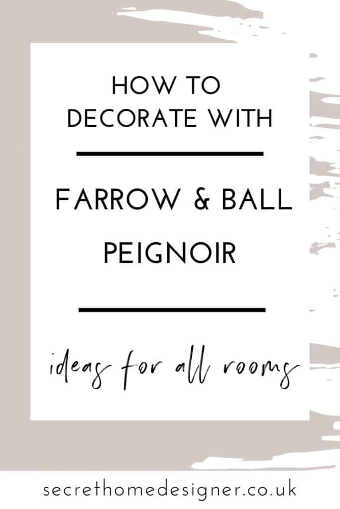 Peignoir paint colour by Farrow & Ball - How To Decorate With Peignoir