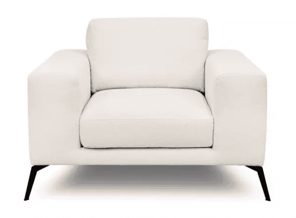 Cream Boucle Arm Chair by DFS