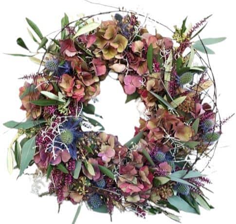 Beautiful Wild Autumn Door Wreath